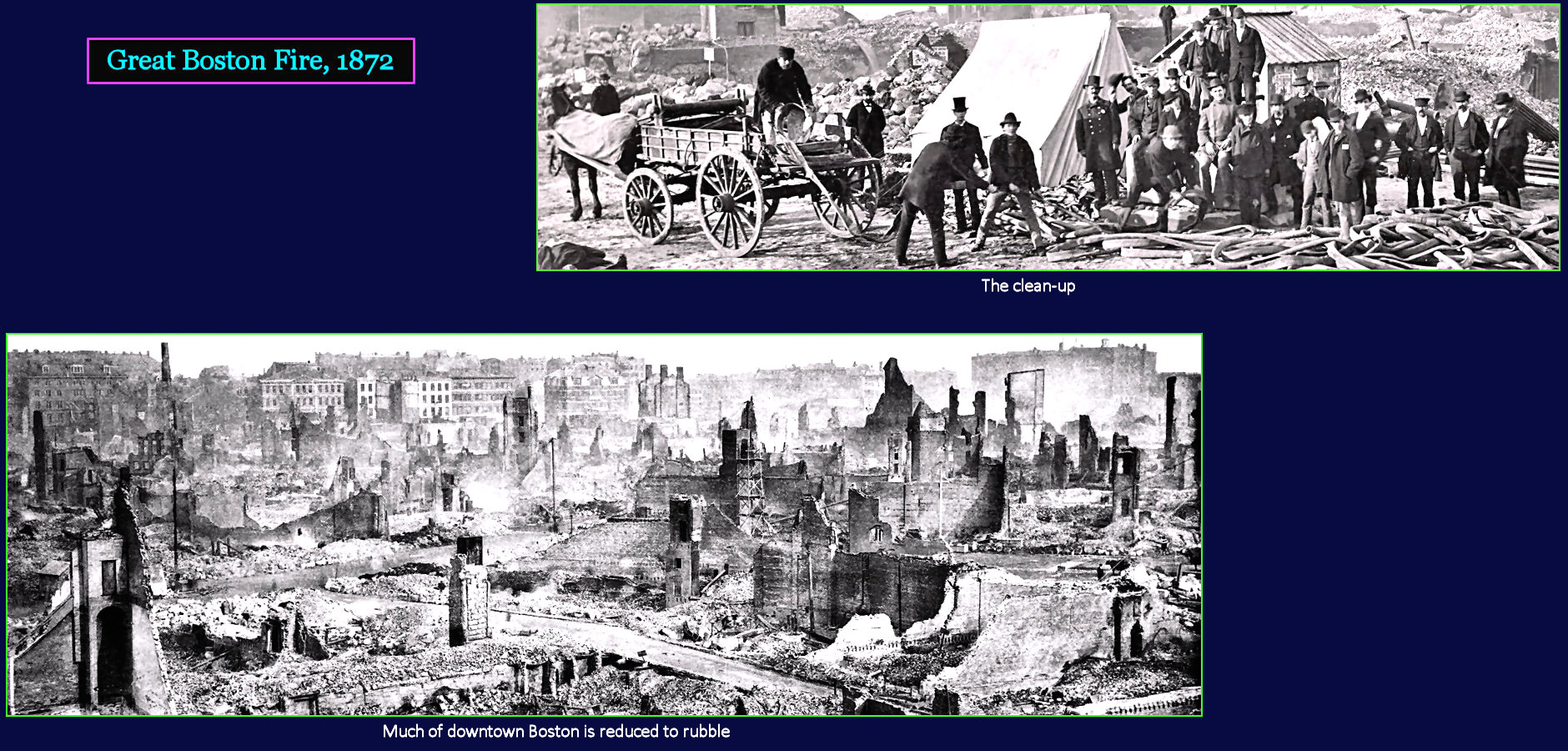 Great Boston Fire, 1872